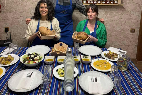 Chania Sourdough Bread Class - Olive Oil Tasting