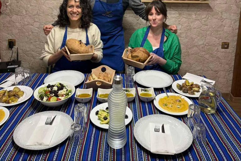 Chania Sourdough Bread Class - Olive Oil Tasting