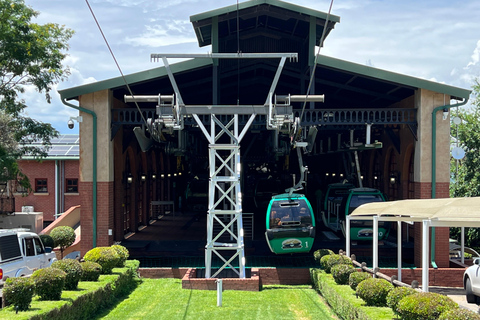 Johannesburg : Téléphérique et croisière en bateau pour le déjeuner, visite d&#039;une demi-journéeForfait d&#039;une demi-journée pour le téléphérique de Johannesburg et une crois