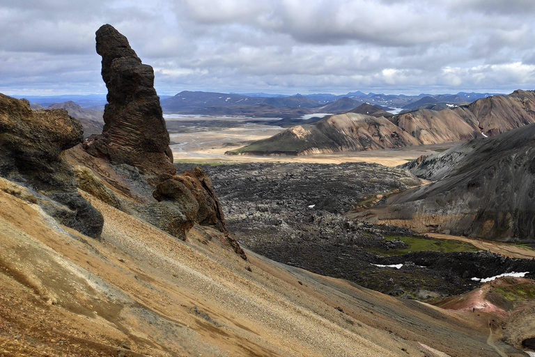 Reykjavík/Hella : Excursion d&#039;une journée sur les hauts plateaux de Landmannalaugar