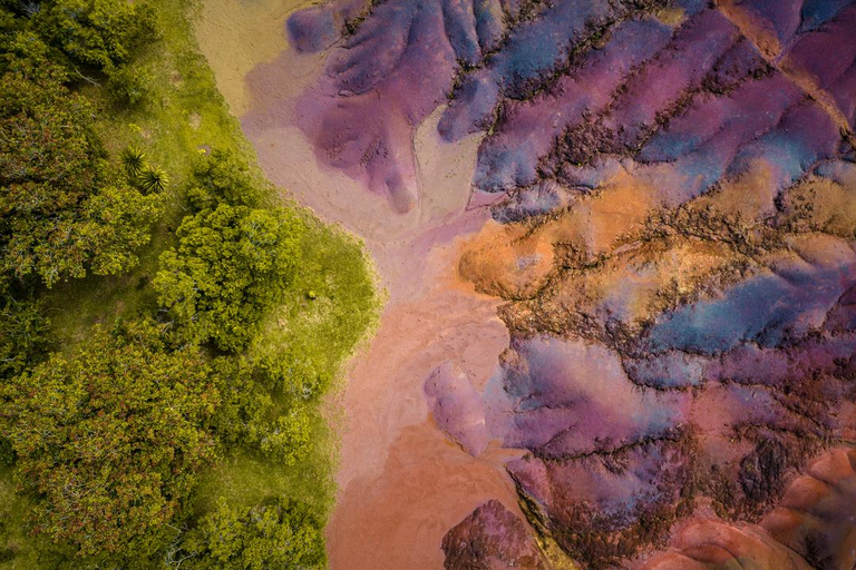 Chamarel 7 Coloured Earth Geopark and Coffee Tour Combo