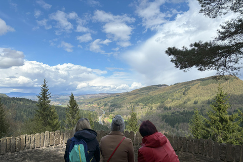 (Vanuit Edinburgh) Highland Wandeling, Loch Paddle en Kastelen