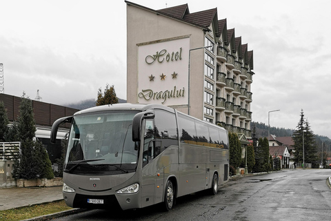 Translado de Cluj-Napoca para Bucareste ou Aeroporto de Bucareste