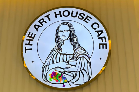 Vientiane: Art House Cafe Painting & Eco Print Workshop
