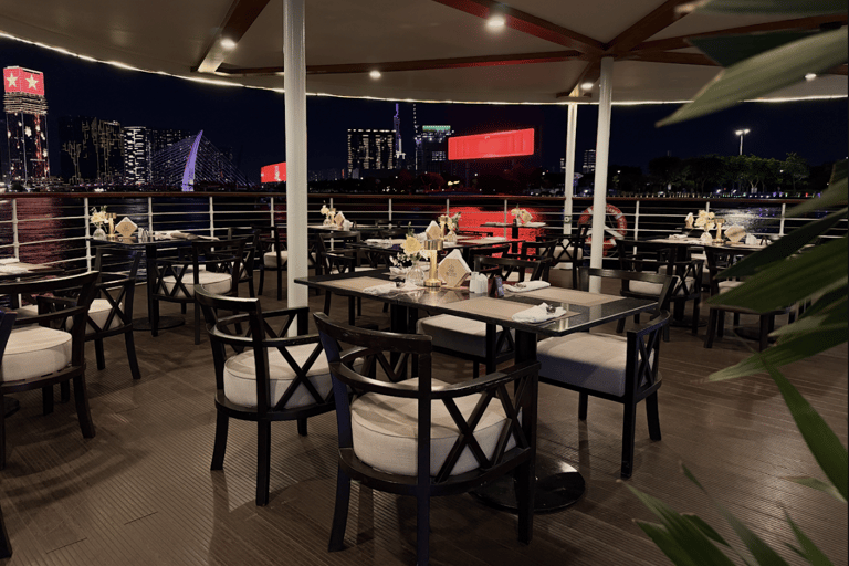 Ho Chi Minh City: Ben Thanh Princess Evening Dining Cruise 5-course meal / Special Set Menu / Subtle Choice