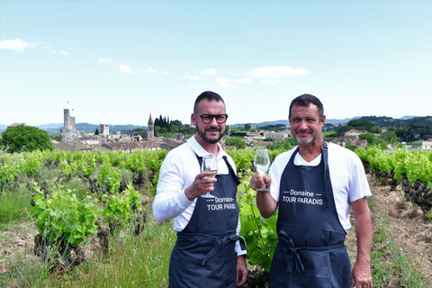 Aiguèze: Wine Tasting with Cold Cuts Platter Domaine Tour Paradis : Wine Tasting in Aiguèze
