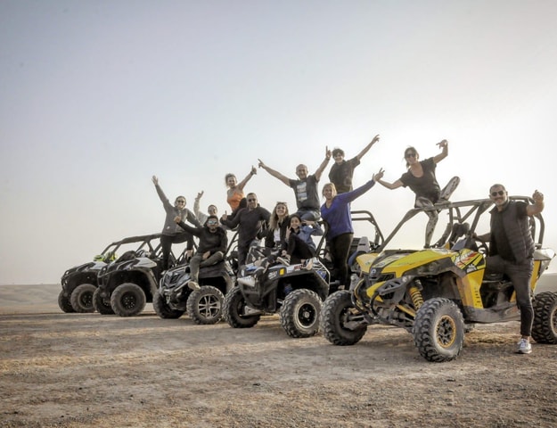 Marrakech : Excursion en Buggy 1000cc à la palmeraie et thé