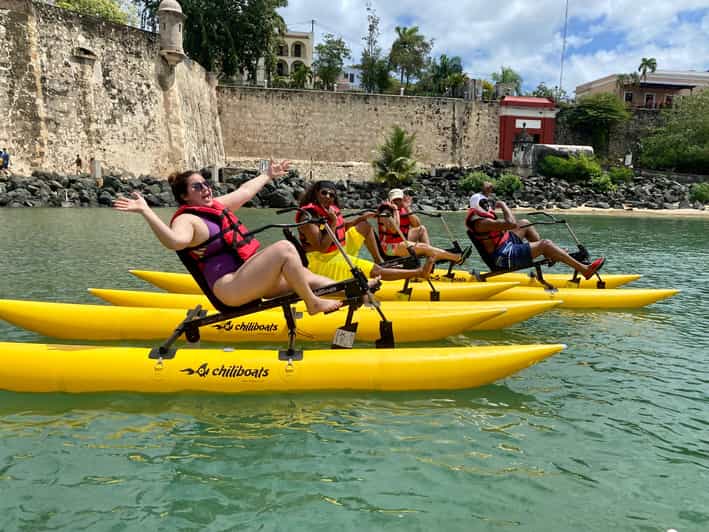 San Juan Chiliboats Waterbike Guided Adventure Tour GetYourGuide