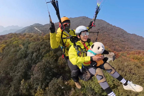 Beijing: The Mutianyu Great Wall Paragliding Experience