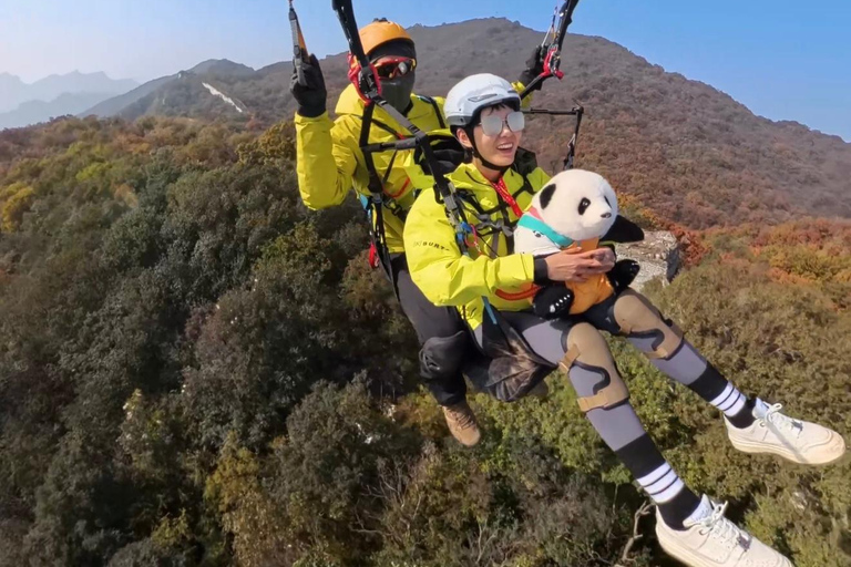 Beijing: The Mutianyu Great Wall Paragliding Experience