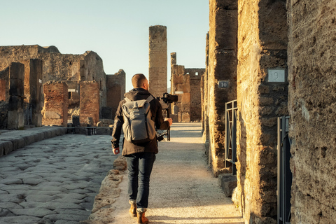 Desde Nápoles: Excursión de un día a Pompeya, Costa Amalfitana y Positano