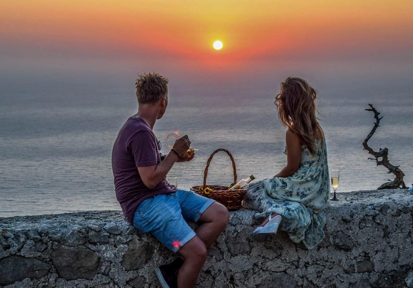 Rhodos: Weinprobe mit Blick auf den Sonnenuntergang & Panoramatour