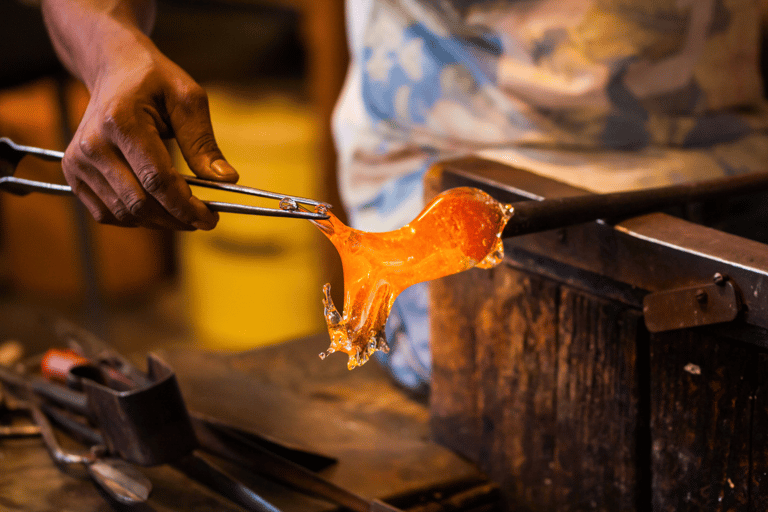 Venetië: boottocht Murano Burano met glasblazen en extra tijdVenetië: Boottocht naar Murano en Burano met glasblazen en wat extra tijd