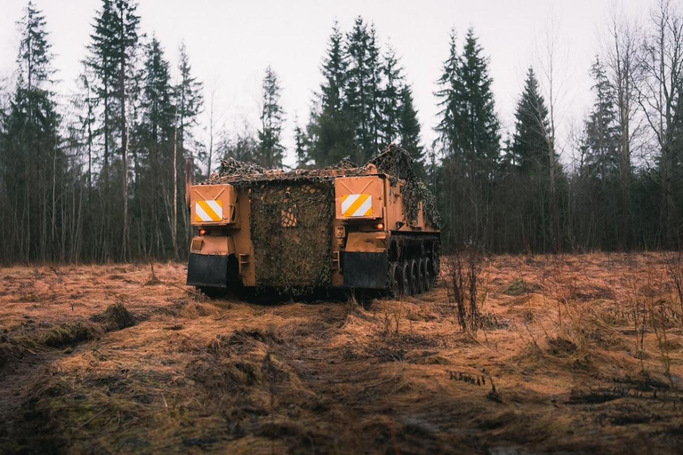 维尔纽斯：坦克驾驶体验