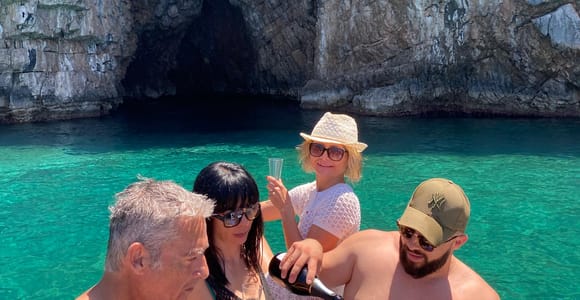 Kotor: Blue Cave & Swimming, Our Lady of The Rocks, Mamula