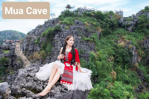 From Hanoi/Ninh Binh: Full-Day Private Car with Lunch&Guide From Ninh Binh: Full-Day Round-Trip Private Transfer