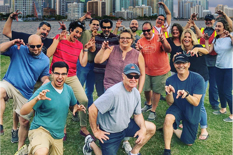 Miami Beach: Tour guiado de bicicleta com degustação gastronómica (Adultos)