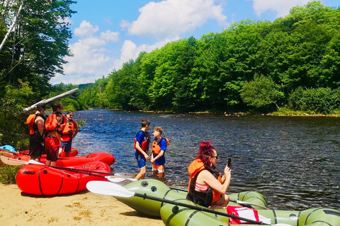 Quebec City: Montmorency River Inflatable Kayak Guided TourInflatable Kayak Adventure