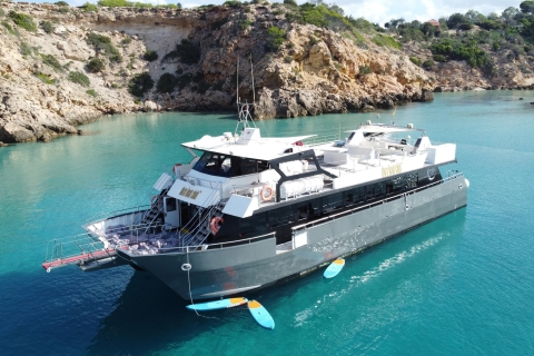 Ibiza: wycieczka statkiem all-inclusive na FormenteręIbiza: Wycieczka statkiem all inclusive na Formenterę