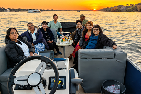 Vic Falls: Private Zambezi Sunset Cruise - Drinks & Canapés
