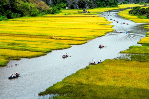 Z Ha Noi: Hoa Lu, Tam Coc i jaskinie Mua - wycieczka 1-dniowa