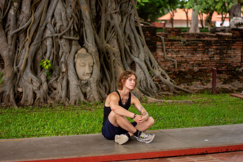 曼谷：大城府遗产快车和巴士一日旅行不含门票和午餐的行程