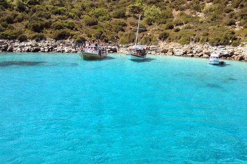 Bodrum: Orak Island Full-Day Boat Trip with Swimming & Lunch Trip with Hotel Pickup and Drop-off