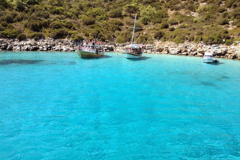 Bodrum: Orak Island Full-Day Boat Trip with Swimming & Lunch Trip with Hotel Pickup and Drop-off