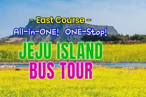 Ilha de Jeju: Excursão de 1 dia de autocarro a leste de Jeju com taxas de entrada