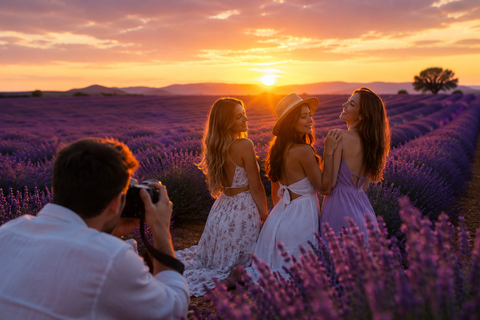 Aix-en-Provence: Private Lavender Sunset Tour