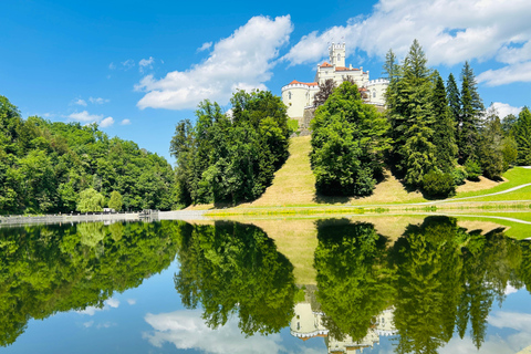 From Zagreb: Varazdin Baroque Town & Trakoscan Castle