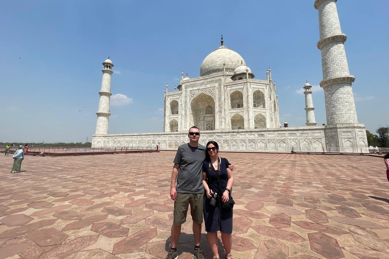 From Delhi: Taj Mahal & Agra Private Tour with 5* Meal Only Private Tour Guide ( No Tickets and Transport )