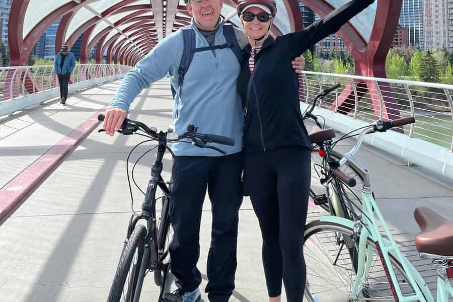 Calgary: Stadtführung mit dem Fahrrad, Highlights und Bow River. Foto: GetYourGuide