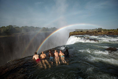 Victoria Falls: Helicopter Flight & Devil’s Pool Tour