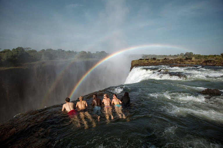 Victoria Falls: Helicopter Flight & Devil’s Pool Tour