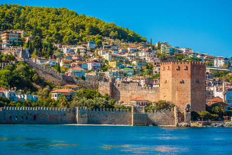Alanya: Sunrise Kayaking with Views of Castle & Red Tower