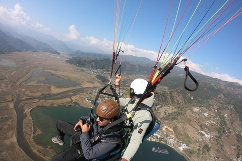 Paragliding at Pokhara