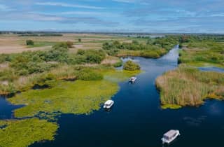 Ab Tulcea: Bootsfahrt im Donaudelta zum Dorf Mila 23