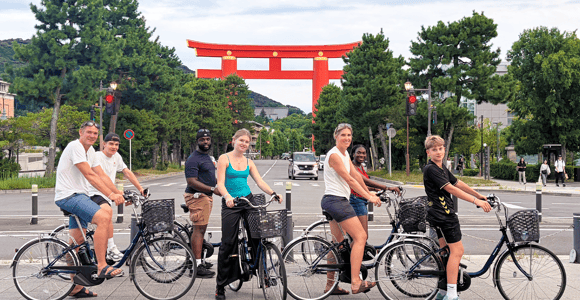 Kyoto: Fushimi Inari, Hidden Gems & Local Culture by E-Bike