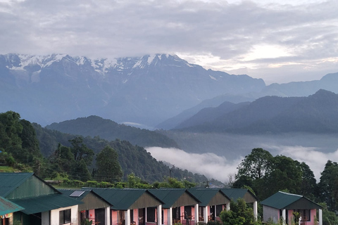 Pokhara: dagwandeling naar het Australische kamp en het dorp Dhampus