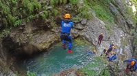 Bovec, canyoning in natural aqua park Sušec - Housity