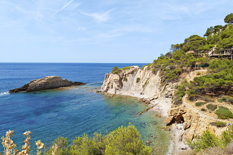 Von Marseille zu den Calanques Blueues by train, hike, lagoons and villages