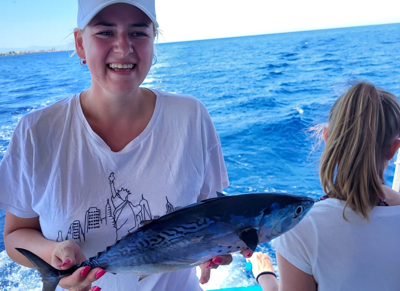 Rhodos: Fisketur, snorkling, grill og professionel guide
