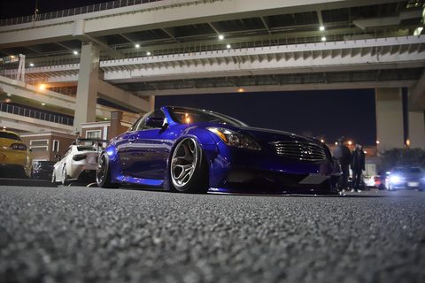 Tokyo: Daikoku Parking Area JDM Japanese Car Culture Tour Monday–Thursday Night Tour (JDM Performance Van)