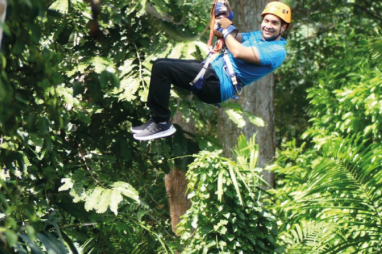 Panama City: Canopy, a 10-line adventure circuit, Gamboa