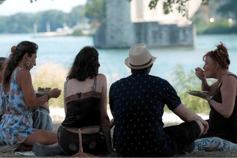 Awinion: piknik dla smakoszy z widokiem na Pont d&#039;Avignon