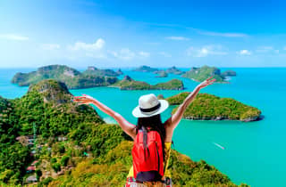 Koh Samui: Ang Thong – Tagestour mit Kajak, Schnorcheln und Mittagessen