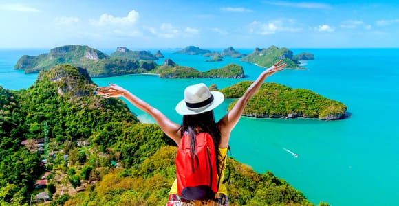 Koh Samui: Ang Thong Day Tour with Kayak, Snorkel & Lunch