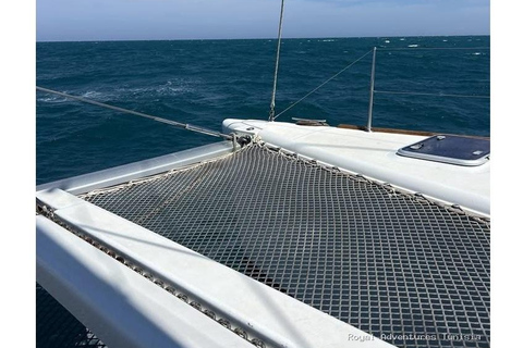 Sousse: Catamaran Cruise with Dolphin Watching & Swim