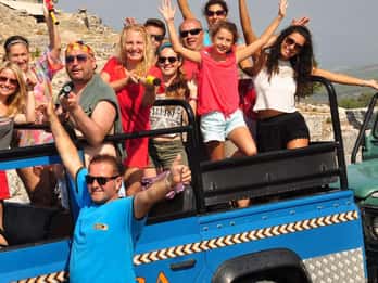 Safari en jeep por Fethiye a Tlos, Yaka, Saklıkent, rafting y almuerzo